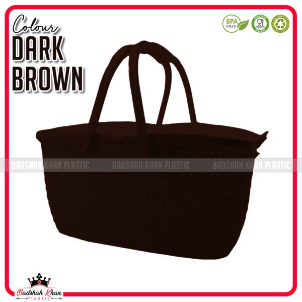 Multipurpose Plastic Basket – For Baby Clothes, Picnic & Storage - Image 2