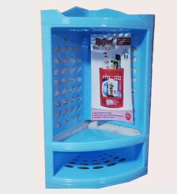 Shampoo & Soap Corner Shelf – Ideal for Bathroom & Washroom Use - Image 6