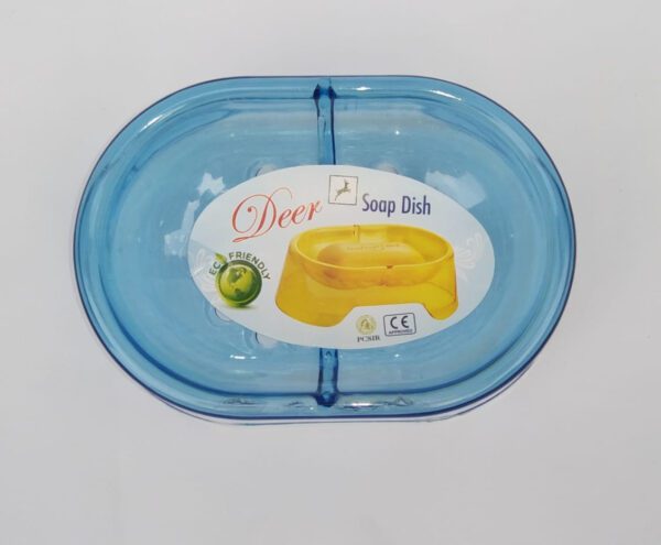 Leaf Shape Plastic Bathroom Kitchen Soap Sabun Dani - Image 3