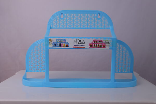Multipurpose Plastic Shelf | Space-Saving & Durable Organizer - Image 3
