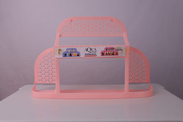 Multipurpose Plastic Shelf | Space-Saving & Durable Organizer - Image 4