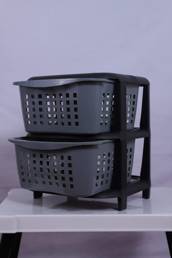 Elegant vegetable fantasy rack 2 layer - Image 3