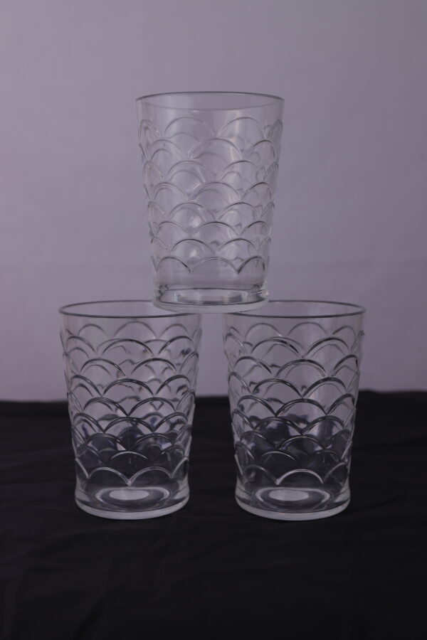 In Stock Six Water Glasses For Juice , Cold Drink ETC 340ml - Image 4
