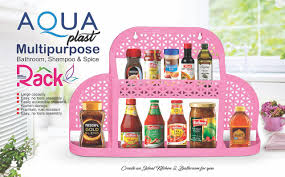 Multipurpose Plastic Shelf | Space-Saving & Durable Organizer